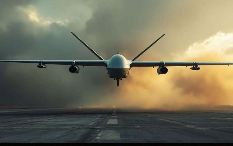 massive drone assault by ukraine