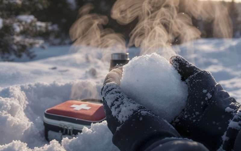 sniego valgymo saugumas ir rizika